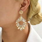Luxurious Chandelier Drop Earrings - Sweetheart Jewel