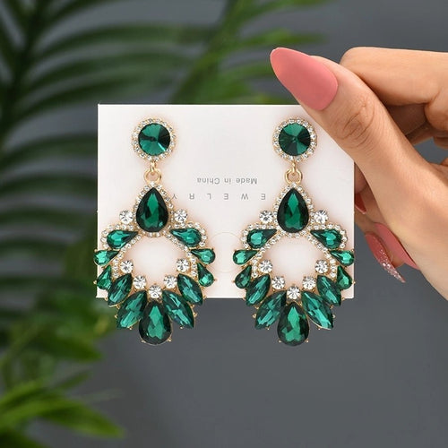 Luxurious Chandelier Drop Earrings - Sweetheart Jewel
