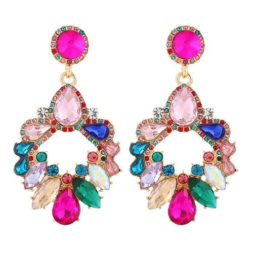 Luxurious Chandelier Drop Earrings - Sweetheart Jewel