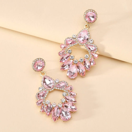 Luxurious Chandelier Drop Earrings - Sweetheart Jewel
