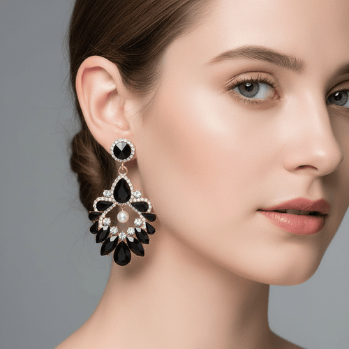 Luxurious Chandelier Drop Earrings - Sweetheart Jewel