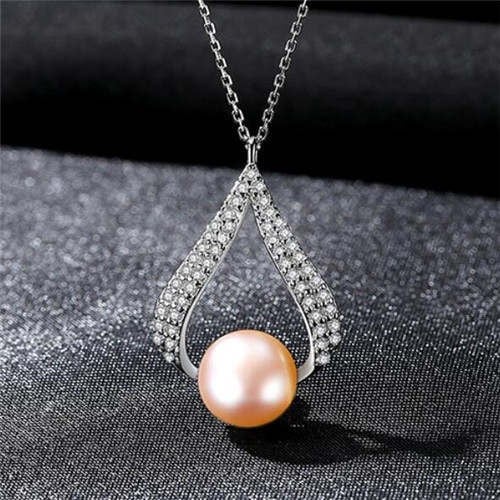 Luxurious Style Waterdrop Pearl Necklace - Sweetheart Jewel