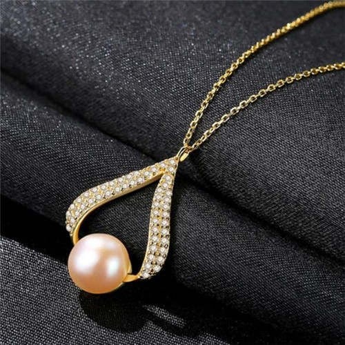 Luxurious Style Waterdrop Pearl Necklace - Sweetheart Jewel