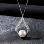 Luxurious Style Waterdrop Pearl Necklace - Sweetheart Jewel