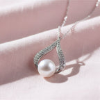 Luxurious Style Waterdrop Pearl Necklace - Sweetheart Jewel