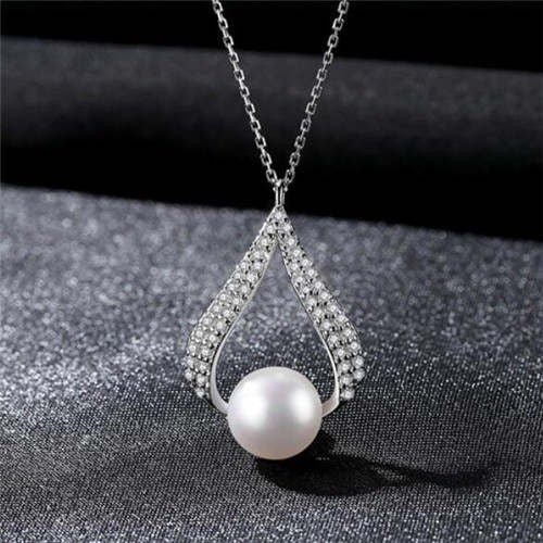 Luxurious Style Waterdrop Pearl Necklace - Sweetheart Jewel