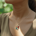 Magical Austrian Crystal Flower Necklace - Sweetheart Jewel