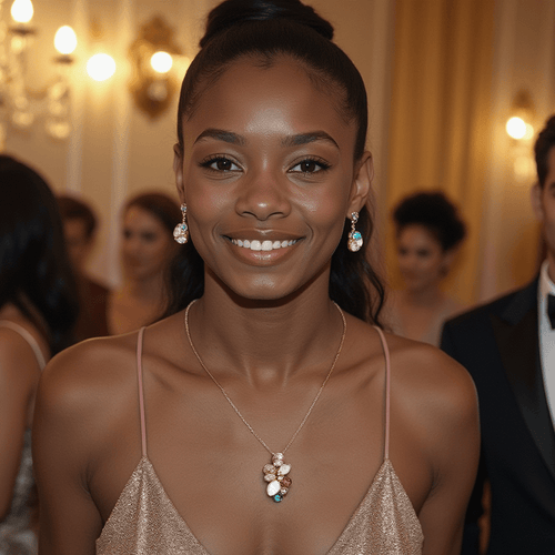 Magical Austrian Crystal Flower Necklace - Sweetheart Jewel