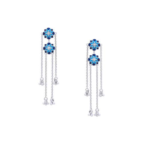 Majestic Mosaic Chandelier Earrings - Sweetheart Jewel
