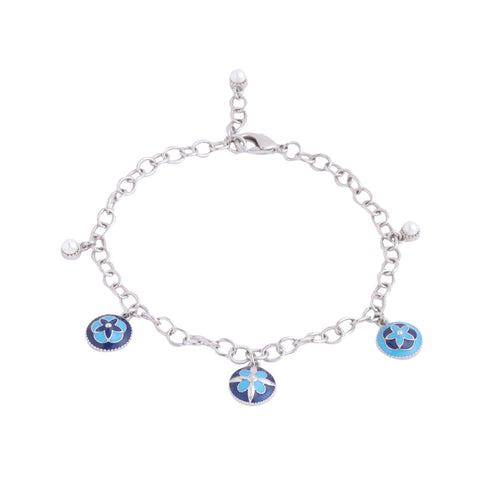 Majestic Mosaic Charm Bracelet - Sweetheart Jewel
