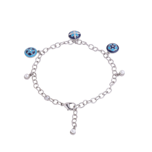 Majestic Mosaic Charm Bracelet - Sweetheart Jewel