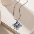 Majestic Mosaic Pendant Necklace - Sweetheart Jewel