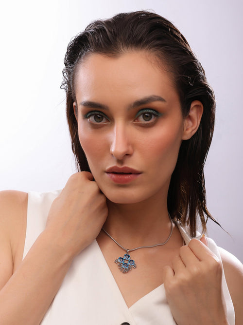 Majestic Mosaic Pendant Necklace - Sweetheart Jewel