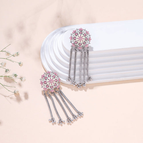 Mehrangarh Charm Chandelier Earrings - Sweetheart Jewel