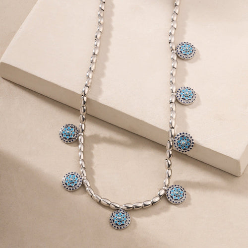 Mehrangarh Moonbeam Layered Necklace - Sweetheart Jewel