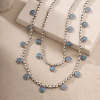 Mehrangarh Moonbeam Layered Necklace - Sweetheart Jewel