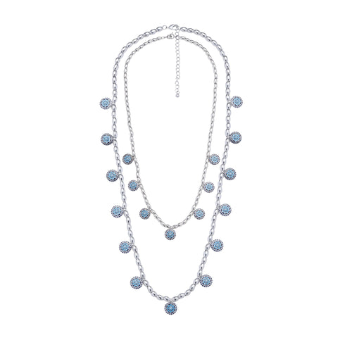 Mehrangarh Moonbeam Layered Necklace - Sweetheart Jewel