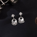 Moonlit Crescent Dangler Earrings - Sweetheart Jewel