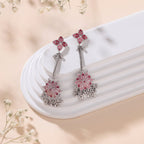 Mosaic Rose Garden Chandelier Earrings - Sweetheart Jewel