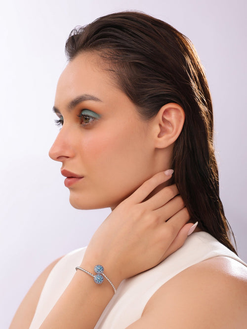 Mughal Motif Cuff Bracelet - Sweetheart Jewel