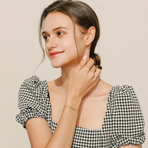 Nature’s Glow Leaf Fashion Silver Bracelet - Sweetheart Jewel