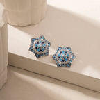 Phool Mahal Stud Earrings - Sweetheart Jewel