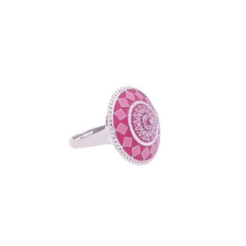 Pink Citadel Ring - Sweetheart Jewel