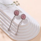 Pink Palace Chandelier Earrings - Sweetheart Jewel