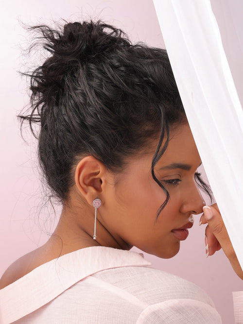 Pink Palace Chandelier Earrings - Sweetheart Jewel