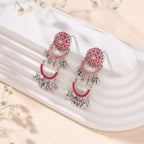 Pink Palace Dangler Earrings - Sweetheart Jewel