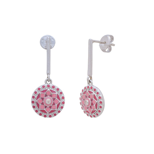 Pink Palace Drop Earrings - Sweetheart Jewel