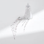 Pretty Girl Sterling Silver Drop Earrings - Sweetheart Jewel