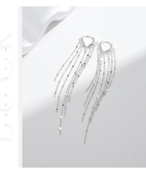 Pretty Girl Sterling Silver Drop Earrings - Sweetheart Jewel