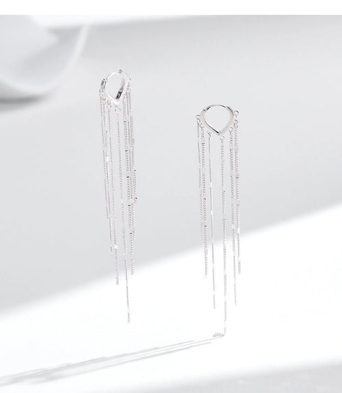 Pretty Girl Sterling Silver Drop Earrings - Sweetheart Jewel