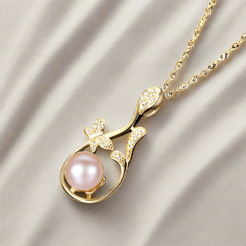 Radiant Pearl Gorgeous Necklace - Sweetheart Jewel
