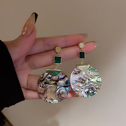 Retro Designer Rhinestones Drop Earrings - Sweetheart Jewel