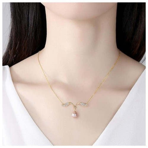 Romantic Angel Wings Necklace - Sweetheart Jewel