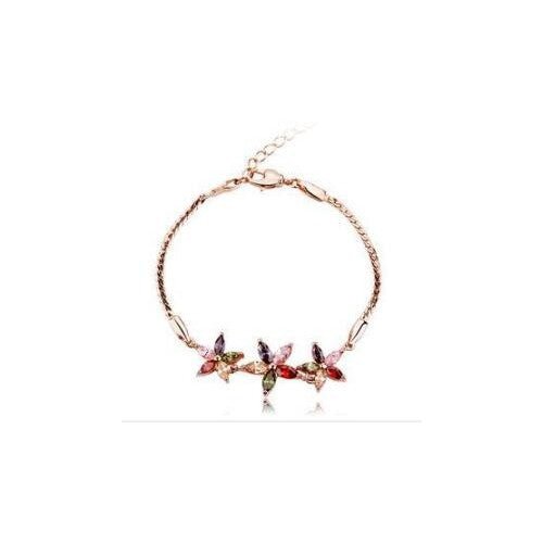 Romantic Flowers Bracelet - Sweetheart Jewel
