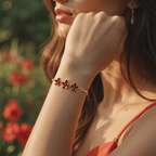 Romantic Flowers Bracelet - Sweetheart Jewel