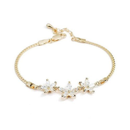 Romantic Flowers Bracelet - Sweetheart Jewel