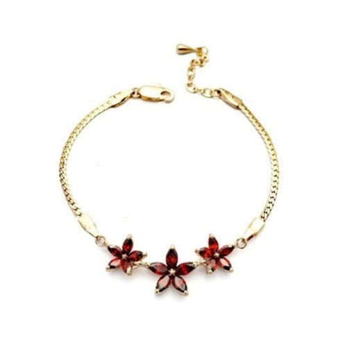 Romantic Flowers Bracelet - Sweetheart Jewel
