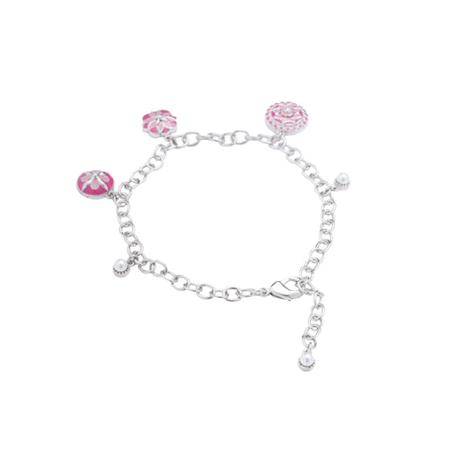 Rose Garden Charm Bracelet - Sweetheart Jewel