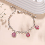 Rose Garden Charm Bracelet - Sweetheart Jewel