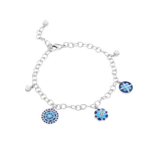 Royal Garden Charm Bracelet - Sweetheart Jewel