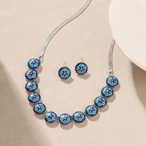 Royal Garden Necklace and Earrings Set - Sweetheart Jewel