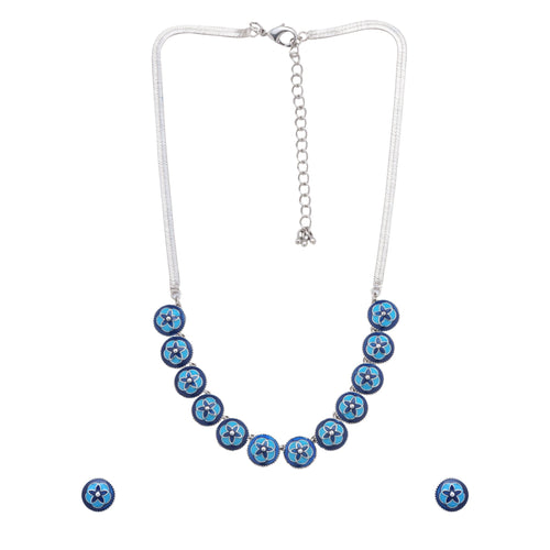Royal Garden Necklace and Earrings Set - Sweetheart Jewel