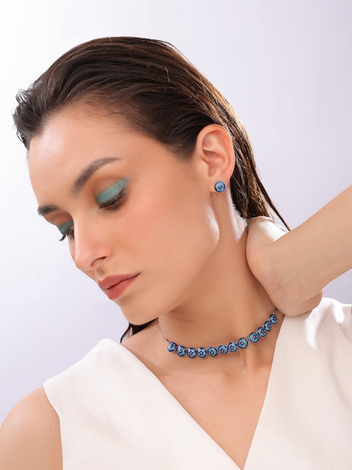 Royal Garden Necklace and Earrings Set - Sweetheart Jewel