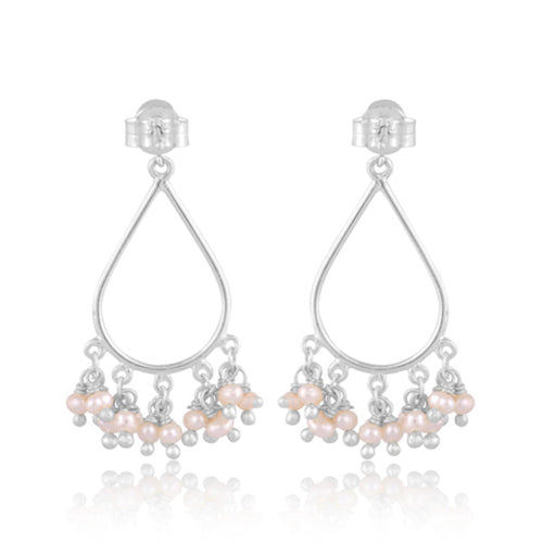 Silver Symphony Earrings - Sweetheart Jewel