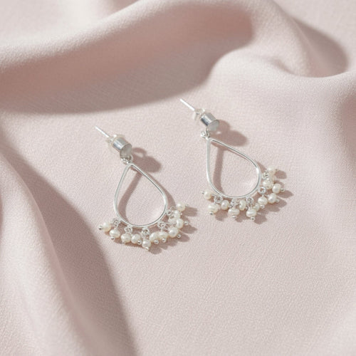 Silver Symphony Earrings - Sweetheart Jewel