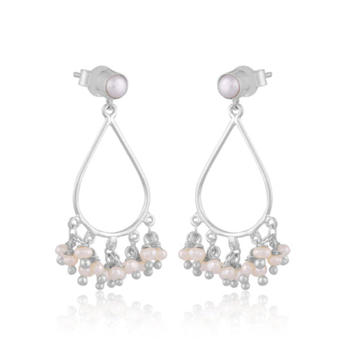Silver Symphony Earrings - Sweetheart Jewel